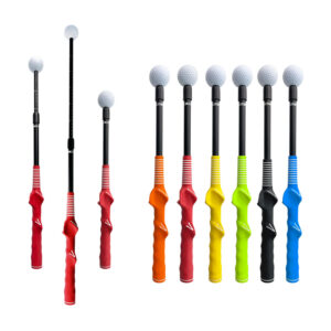 Golf telescopic swing practice stick