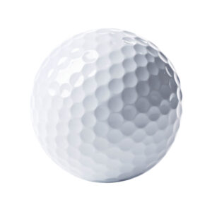 White golf ball