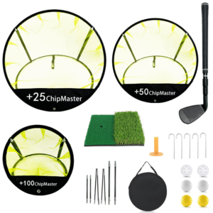 Golf hitting net set 04