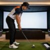 indoor golf swing trainer