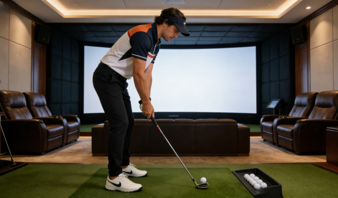 indoor golf swing trainer