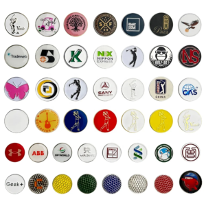 Golfballmarker aus Metall
